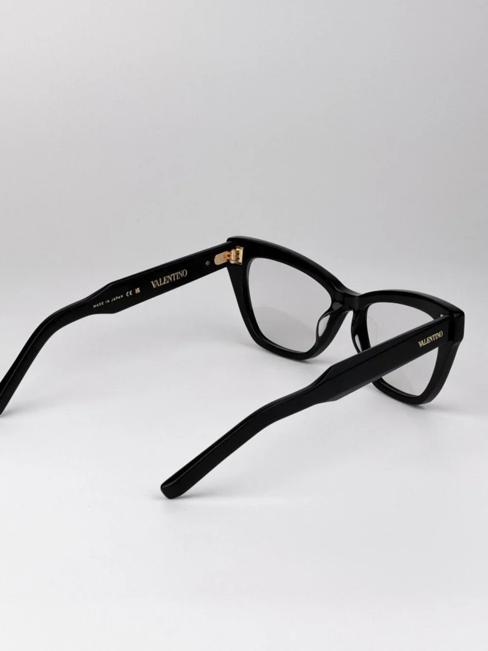 Valentino V-TALE VLX-140 A Cat Eye Eyeglasses – Shiny Black